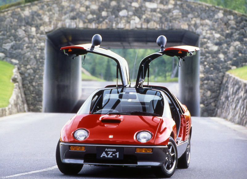 The legendary Autozam AZ-1. They’re not all like this, trust me.